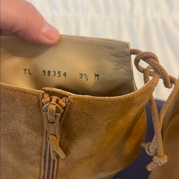 Stuart Weitzman Suede Booties - Picture 6 of 9